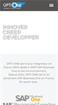 Mobile Screenshot of opti-one.fr
